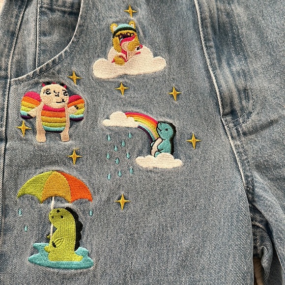 Mariah Elizabeth wide legged jeans - Picture 3 of 6